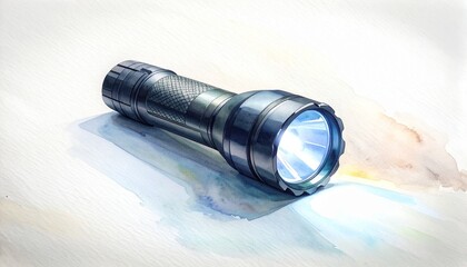 Simple Military Flashlight Image