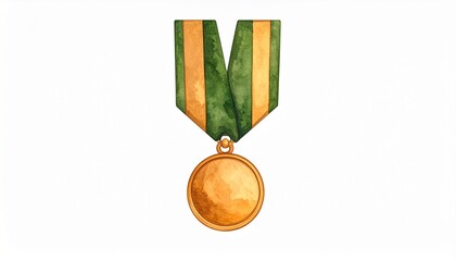 Award Medal Studio Shot