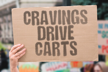 "Cravings Drive Carts" Shopping while hungry can increase impulsive buys. CRAVINGS. SHOPPING. HABITS. SNACKS. CONTROL.