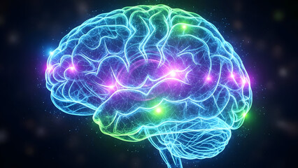 Illuminated neural network