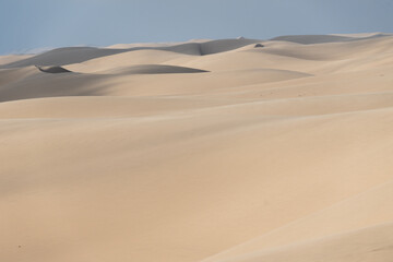 Dunas espectaculares del desierto del Namib en Angola