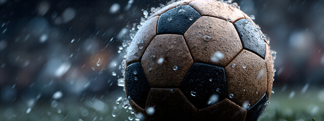 ball soccer concept sport banner