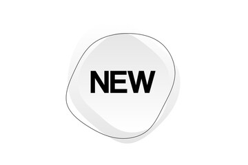 New arrival label banner for sale and promotion
