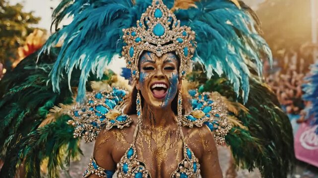 Rio Carnival Extravaganza - A Vibrant Celebration of Brazilian Culture and Dance.