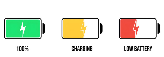 Smartphone Battery Level Indicators