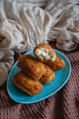 homemade recipe for croquettes with béchamel sauce