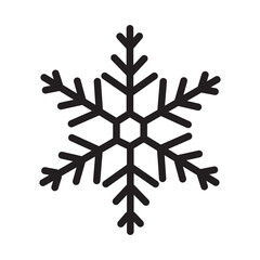 Snowflake Icon White. Concept of winter and cold weather. Variations. White snowflake icon set isolated vector illustration. Isolated Snowflake Collection. Snowflakes. Isolated Transparent. Xmas Sign.