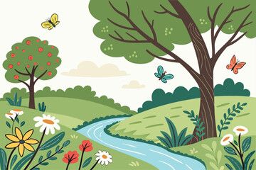 Fototapeta premium Simple vector file