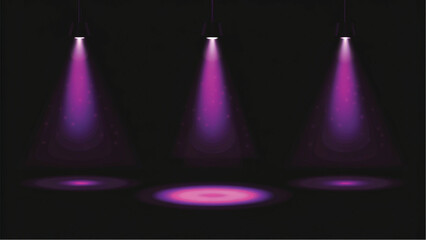 abstract background with colorful lights