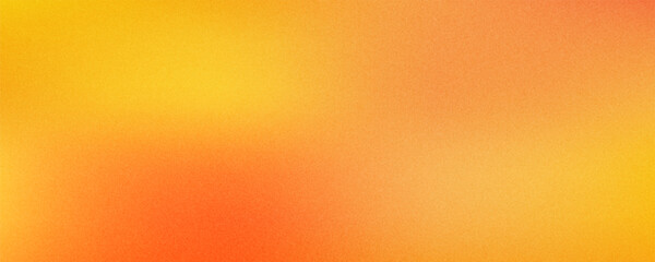 Warm orange yellow red gradient background. Autumn colored blurred wallpaper. Fall smooth gradation backdrop for banner,