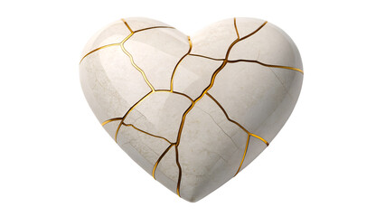 Kintsugi Heart: Gold Repair & Broken Beauty Symbolism