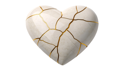Kintsugi Heart: Gold Repair & Broken Beauty Symbolism