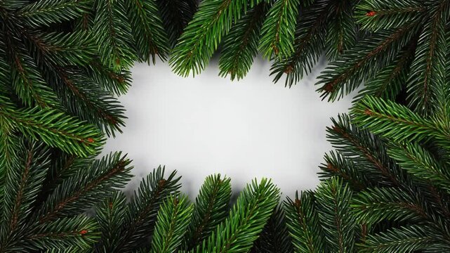marco navide&ntilde;o con espacio libre para texto	