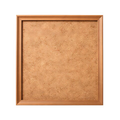 Empty wooden picture frame isolated on transparent background Remove png, Clipping Path, pen tool
