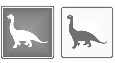 Dino park sign. vector illustration