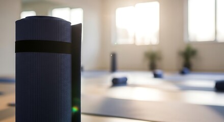 Yoga studio fitness class wellness pilates mat exercise zen meditation training relaxation health space