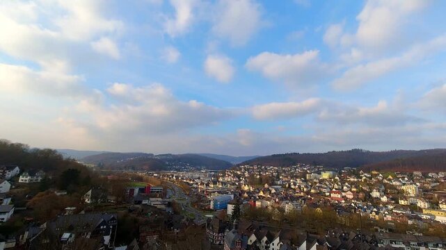 dillenburg germany 4k 30fps timelapse video