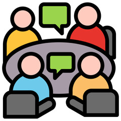 Team Discussion Icon