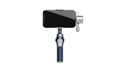 Smartphone Gimbal Stabilizer on White Background