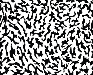 Seamless pattern of skin of leopard, illustration	