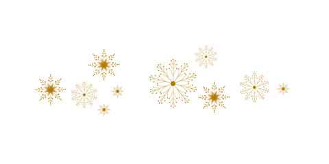 pattern of Snowflakes PNG