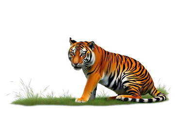 Fototapeta premium Tiger Png