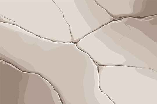 Cracked Earth Surface Texture