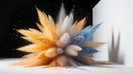 Explosion of Colors in Studio