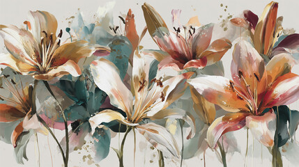 Elegant wedding invitation card background vector. Minimal hand painted Lilac botanical flowers texture template background. Design for wedding, vip cover, poster, rsvp moderncard.Valentine's Day