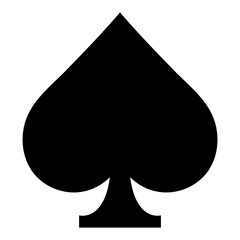 Spade suit icon