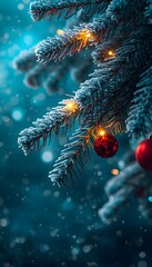 Frosted Holiday Detail
