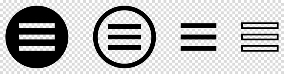 Hamburger menu icons