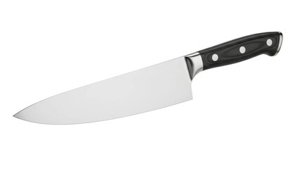 Chef Knife, Sharp Blade, Dark Handle