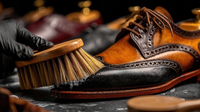 Shoe Care and Leather Polishing Process - Powered by Adobe