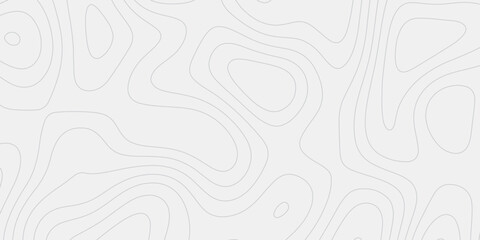 Seamless Black and White Topographic Map Pattern with Detailed Contour Lines in Vintage Outdoor Style © ALAMA