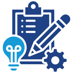 Obraz premium Project Planning Icon