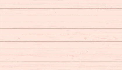 Fototapeta premium Light pink wooden planks background, soft wood grain lines in a clean vector style. Pastel peach fuzzy color wooden texture for feminine designs, backgrounds, banner, wedding stationery, social media.