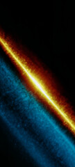 Diagonal Yellow Light on Dark Cosmic Background