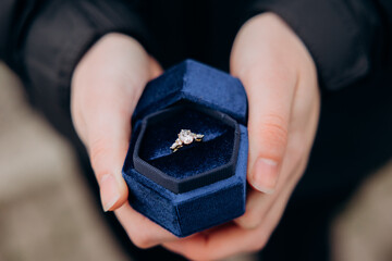 Romantic proposal for a same-sex couple filled with emotion, Wedding proposal for a same-sex couple focused on love and commitment