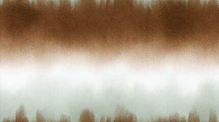 Obraz premium Soft brown and sage watercolor ombre background with subtle grain and natural texture, seamless and organic, ideal for earthy branding, calm designs, and minimalist decor