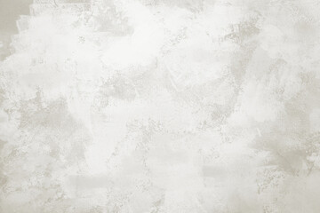 Cloud dancer toned colour grunge decorative wall background. Art rough stylized texture banner trendy color 2026. Grunge Cloud dancer color texture