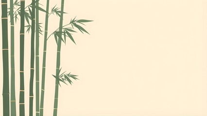 Obraz premium flower, branch, green, bamboo,