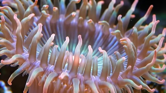 clown fish in anemone