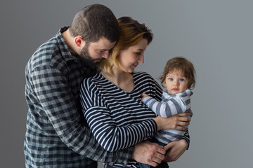 Portrait of a happy family