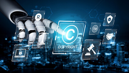 AI protects copyright with automated content verification, IP tracking tools, and digital...