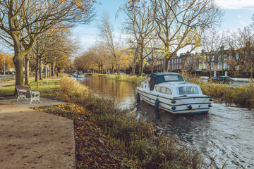 Dublin, Ireland- December 7 2025 "Late autumn in in capital of Ireland, Dublin"