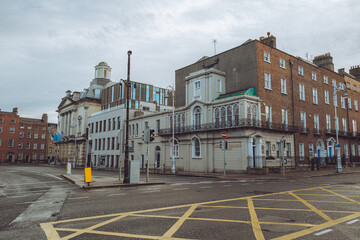 Dublin, Ireland- December 7 2025 "Late autumn in in capital of Ireland, Dublin"