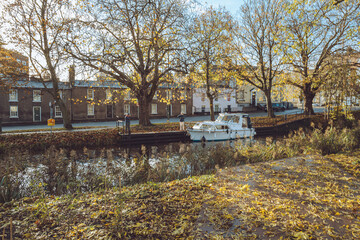 Dublin, Ireland- December 7 2025 "Late autumn in in capital of Ireland, Dublin"