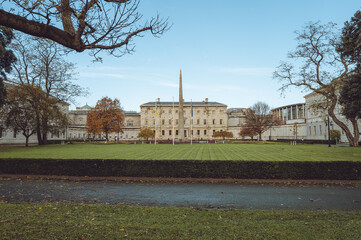Dublin, Ireland- December 7 2025 "Late autumn in in capital of Ireland, Dublin"