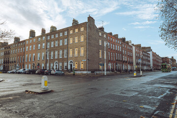 Dublin, Ireland- December 7 2025 "Late autumn in in capital of Ireland, Dublin"